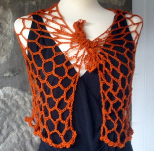 STOLE for 11.5 inch fashion doll Crochet Pattern - Free Crochet